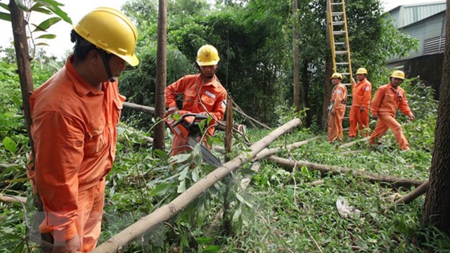 An toàn điện mùa mưa
