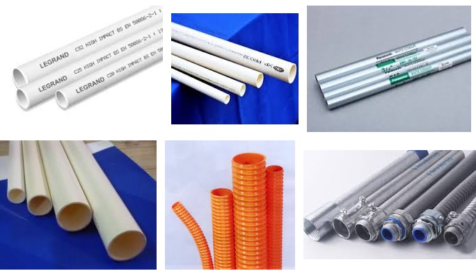 Các loại ống luồn dây điện