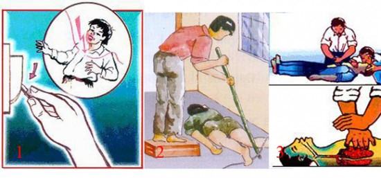 Cách xử lý khi bị điện giật tại chỗ