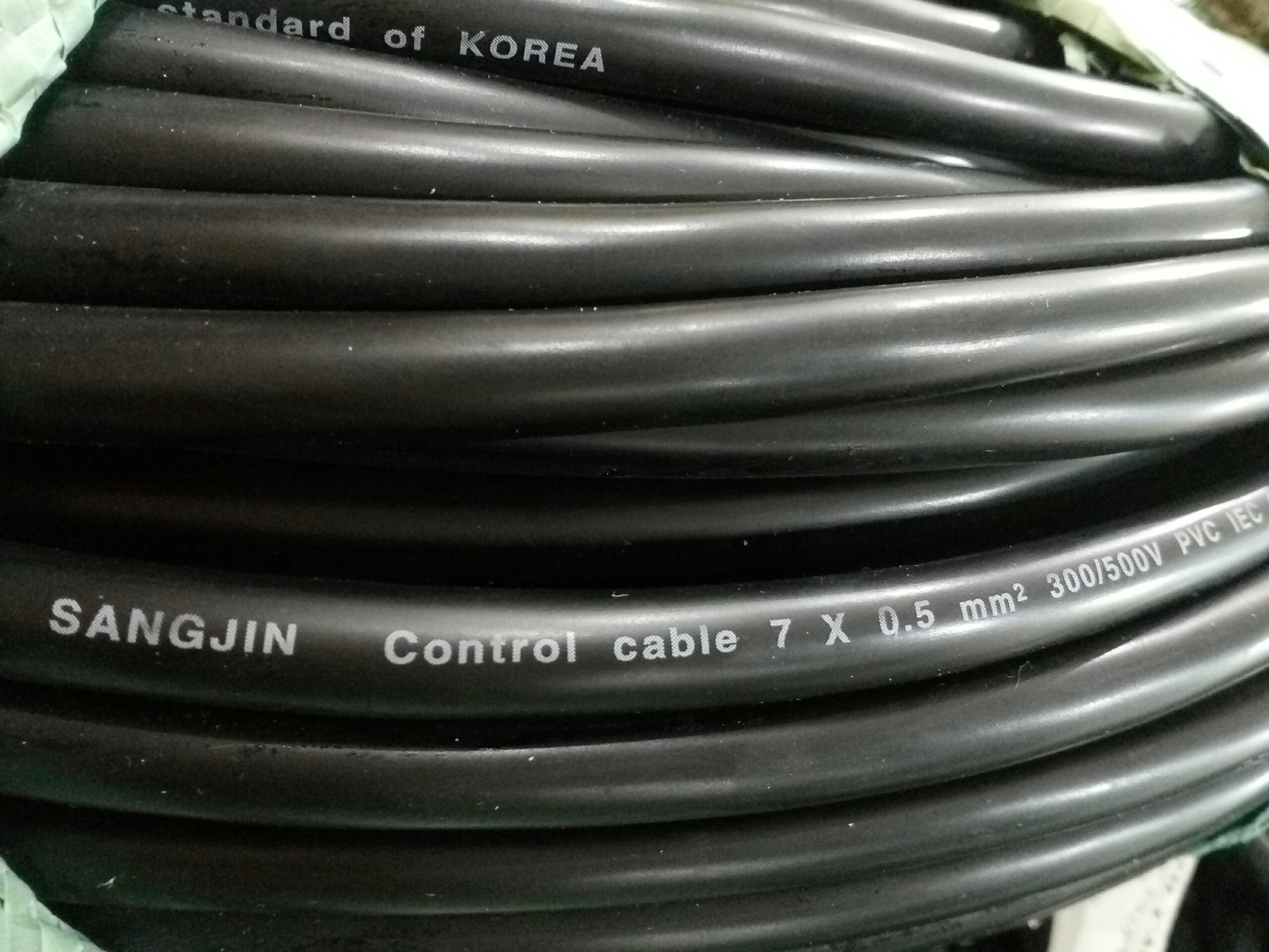 Cấu tạo cáp điều khiển Sangjin