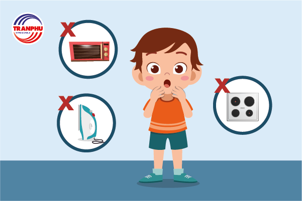 Dạy trẻ cách phòng chống điện giật