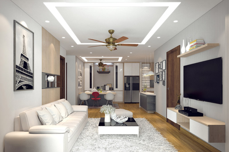 Thiết bị chiếu sáng phòng khách